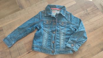 Veste en jean fille 6 ans