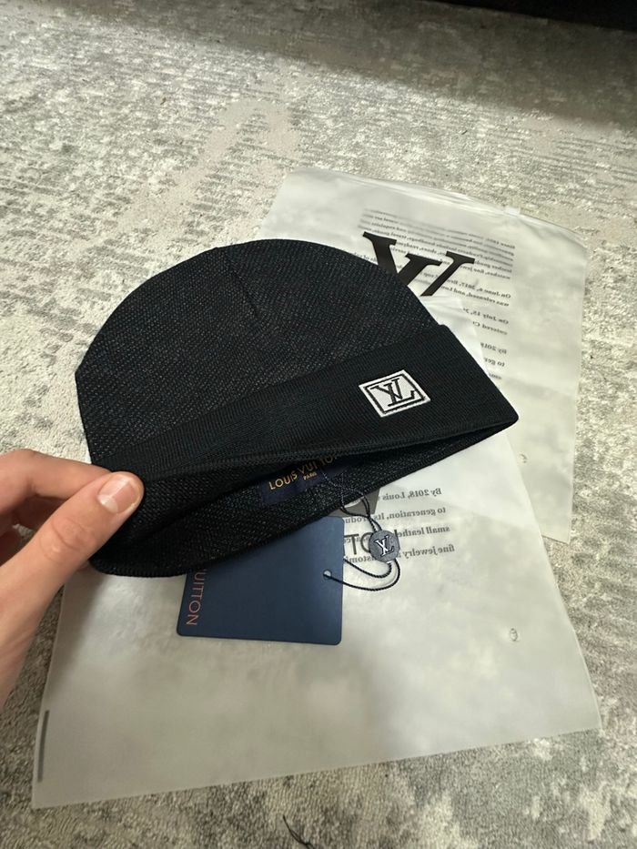 Bonnet lv noir - photo numéro 3