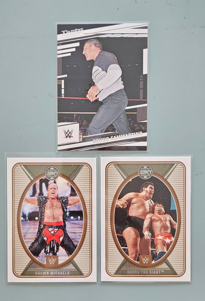 Lot Cartes Wwe