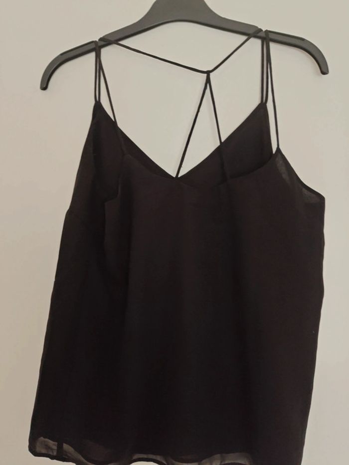 Haut à bretelles noires Vero Moda taille M - photo numéro 2
