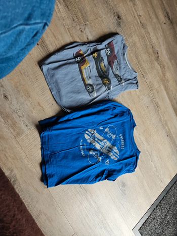 Lot tee-shirts manches longues garçon 10 ans