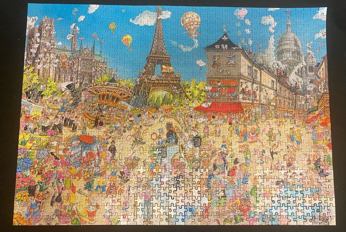 Puzzle 1000 pièces complet - photo numéro 2