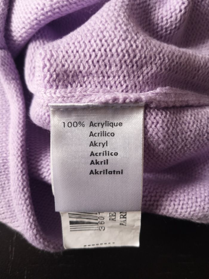 Pull couleur lila - photo numéro 5