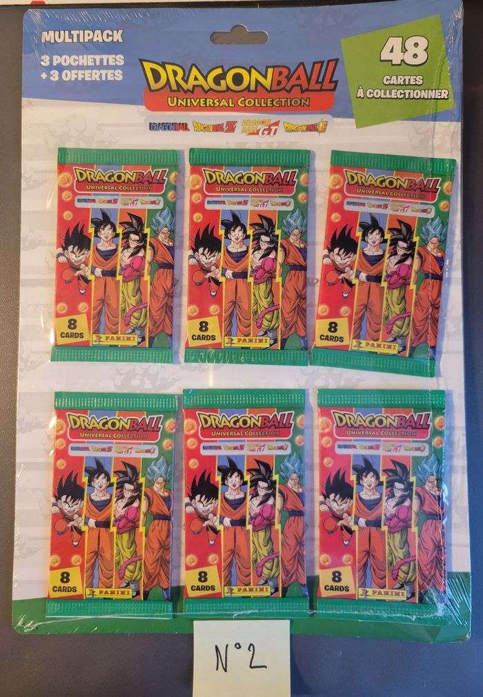 Dragon ball Z universal collection - Multipack 6 boosters Panini
