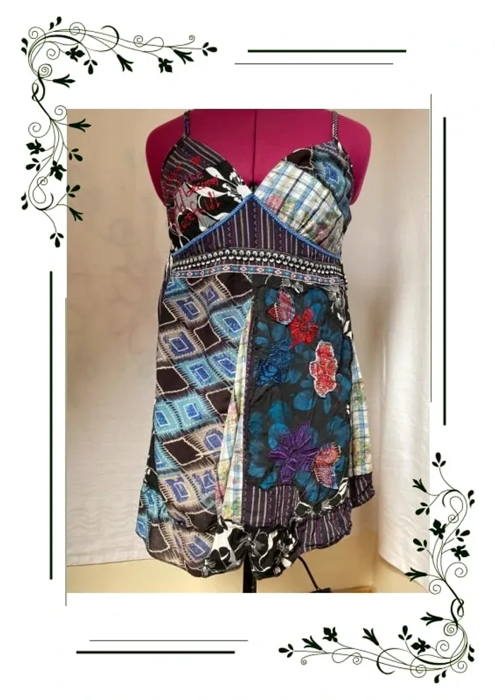 Robe bretelles courte Mille et une idée taille M