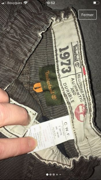 Pantalon jean timberland