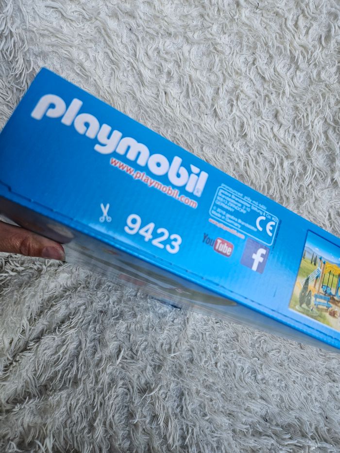 Jouet - jeux de construction playmobil 9423 parc de jeu avec toboggan - Neuf - photo numéro 3