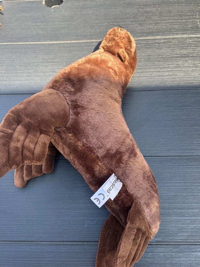 peluche otarie phoque morse lion de mer Californian Sealion Nausicaa - photo numéro 4