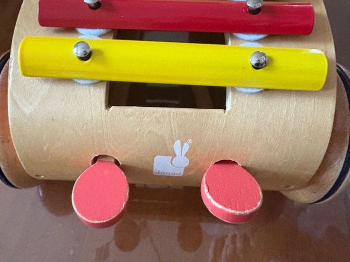 Xylophone Janod à tiré - photo numéro 3