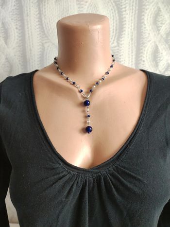 Collier en perles de verre