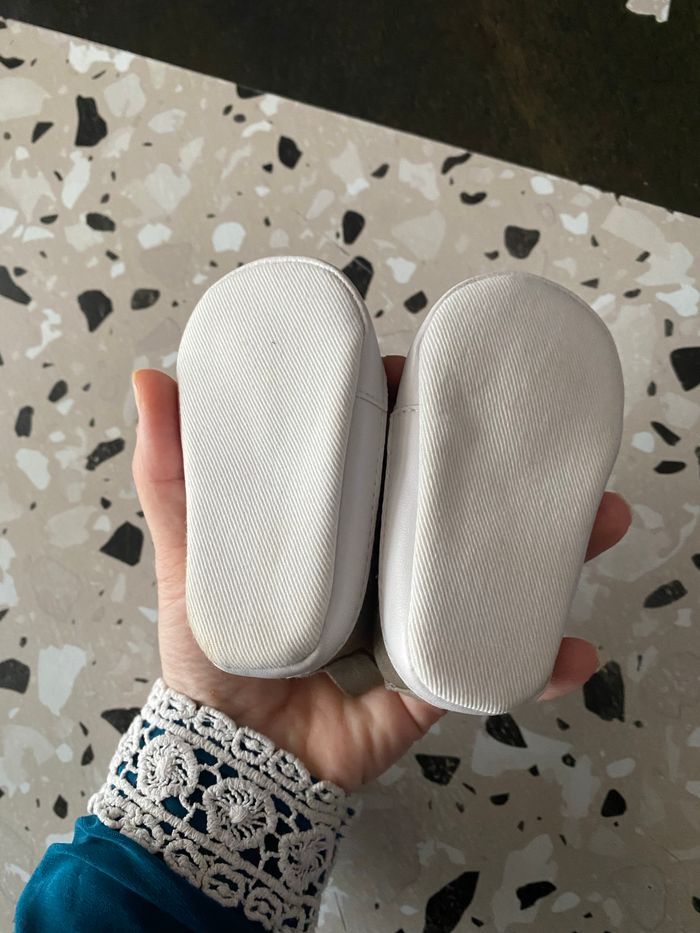 Baskets en toile style converse 0/3mois - photo numéro 3