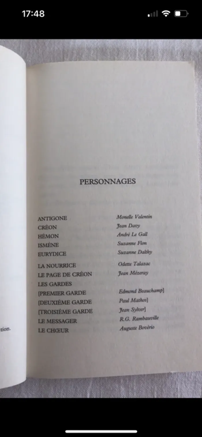 Jean Anouilh : Antigone - photo numéro 4
