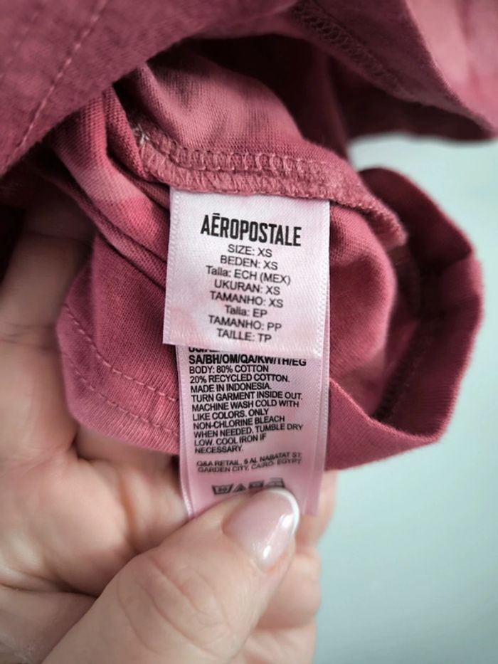 T shirt taille XS aeropostale neuf - photo numéro 4