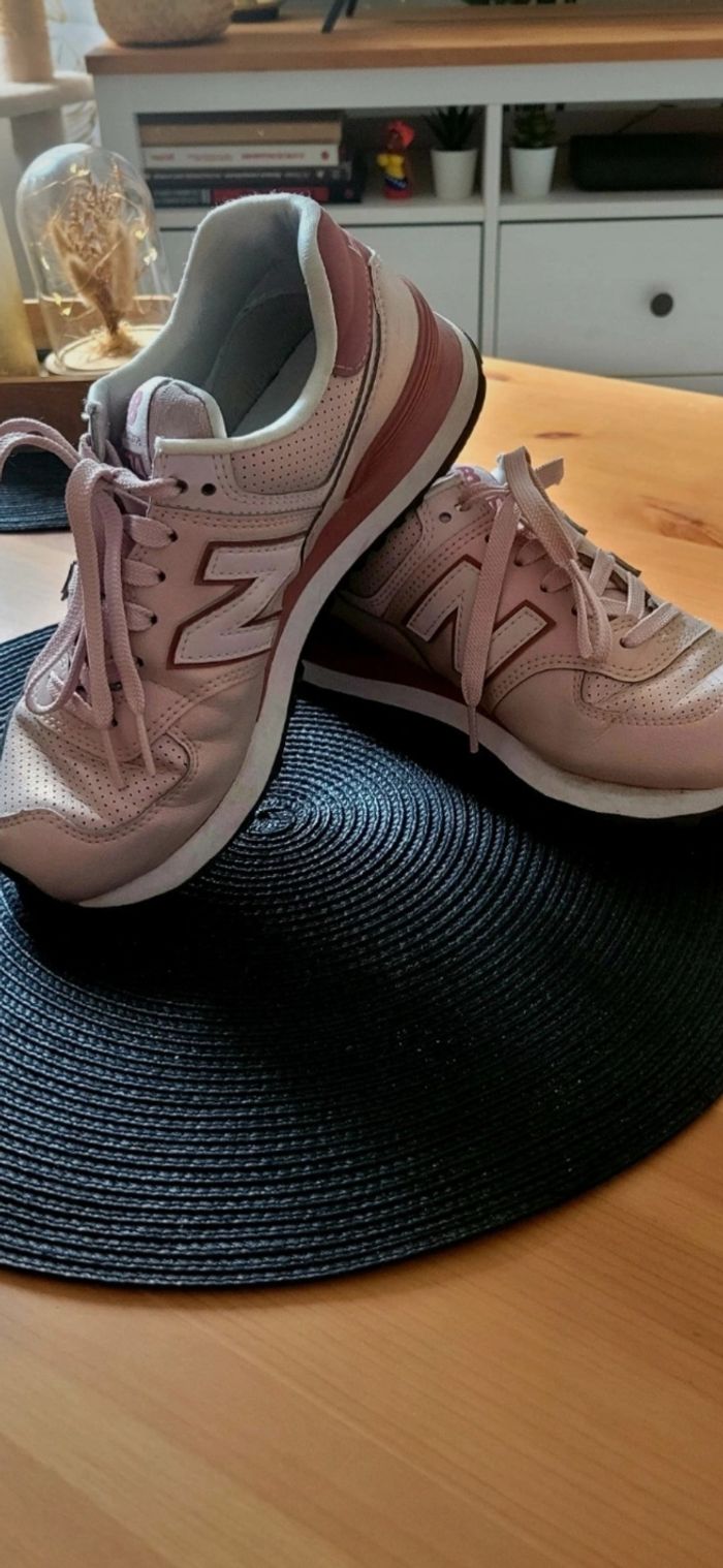 New Balance 574 Rose