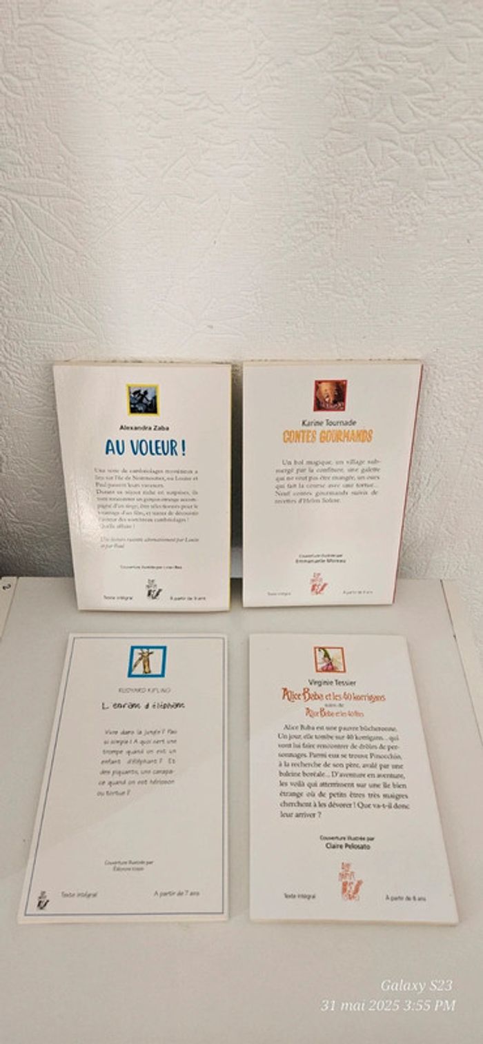 Lot 4 livres 7/9 ans collection " lire c'est partir" - photo numéro 6