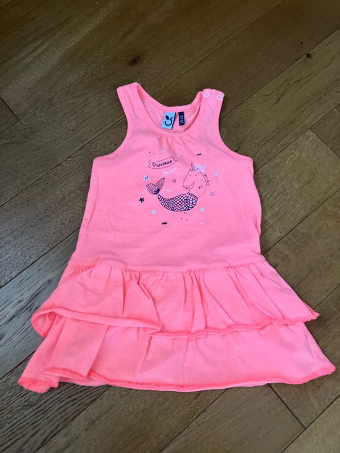 Robe été 3 pommes 9-12 mois