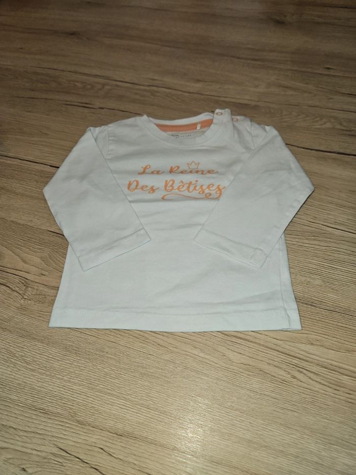 Lot t shirt ML 18 mois - photo numéro 7
