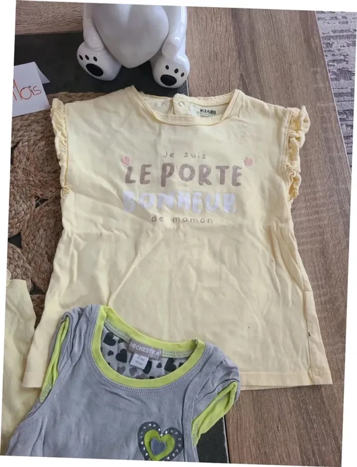 Lot t-shirts 2 ans - photo numéro 3
