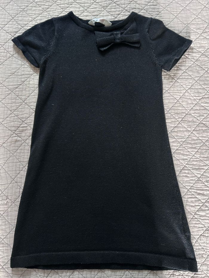 Robe pull de fête fille