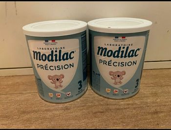 Lot de deux boîtes Modilac 3ème âge