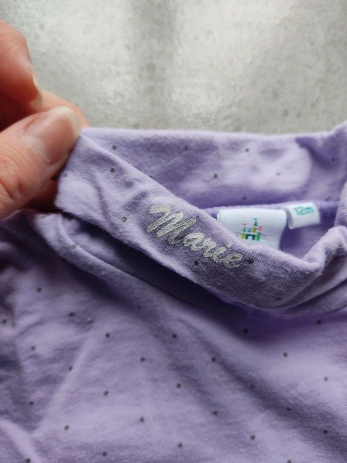 Ensemble robe salopette aristochats 12 mois - photo numéro 9