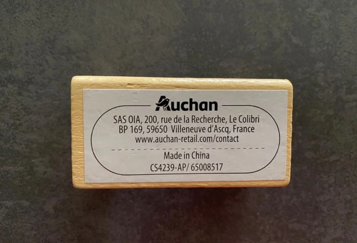 Boîte « mes formes en bois » One Two Fun Baby Auchan - photo numéro 6