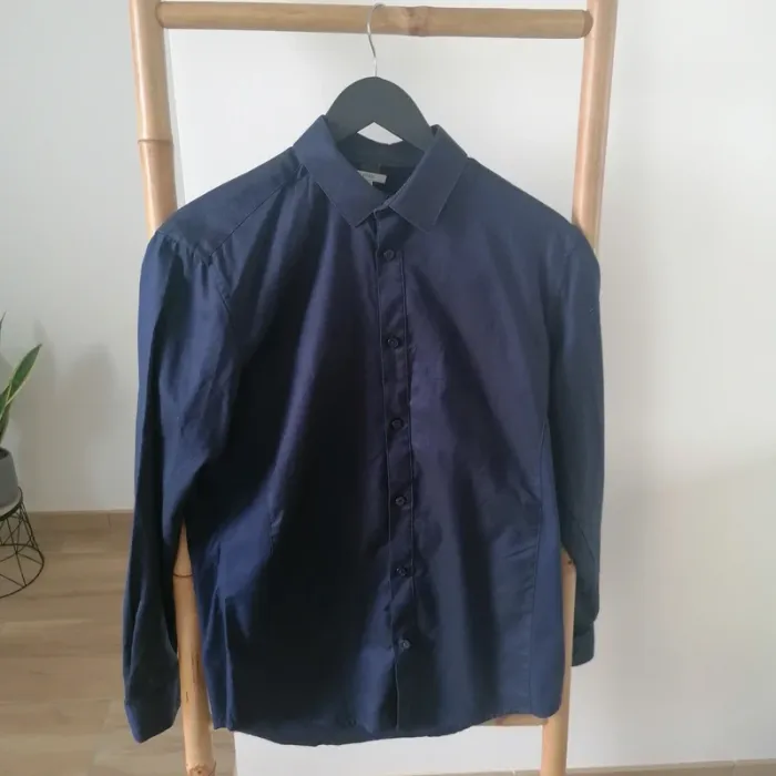 Chemise violacée manches longues Jules