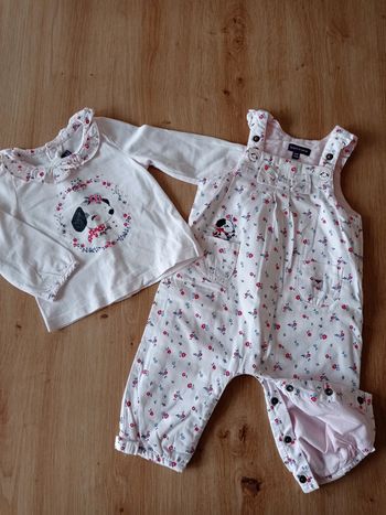 Ensemble fille 6 Mois Sergent Major