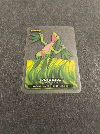 Carte Pokémon Lamincards Massko 011 Français 2006