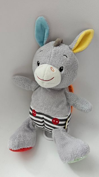 Peluche musicale Âne