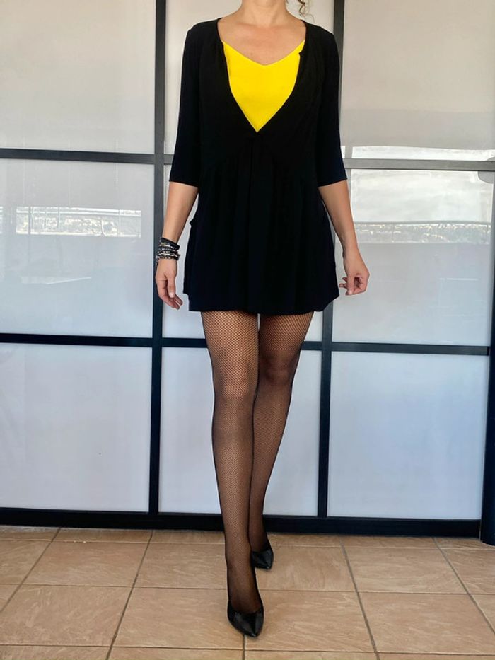 🎁prix en baisse aujourd’hui 🎁 Robe noire élégante ba&sh fonzy - photo numéro 7