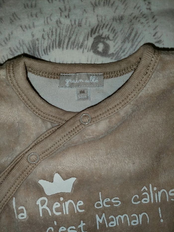 Lot de 8 pyjamas taille 1 mois - photo numéro 19