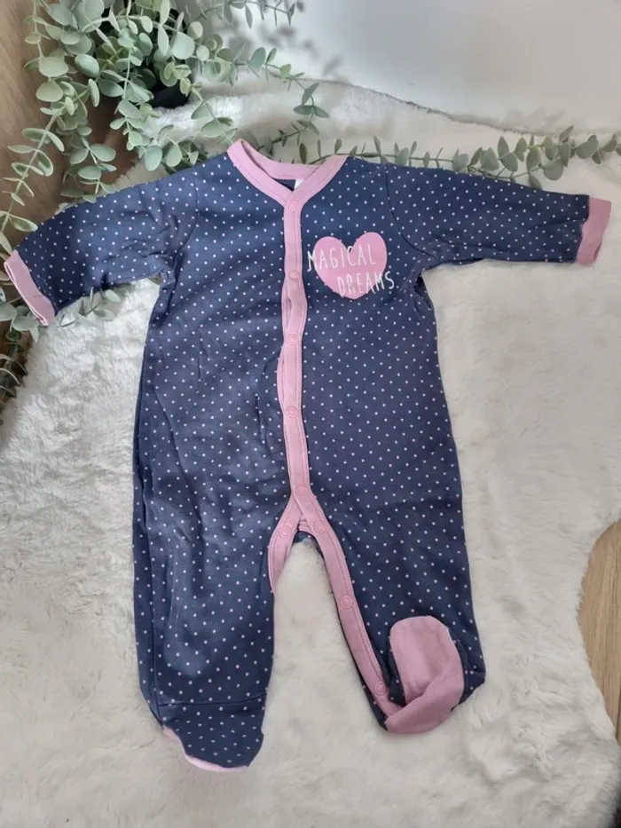 Lot de 5 pyjamas fins 6M - photo numéro 8