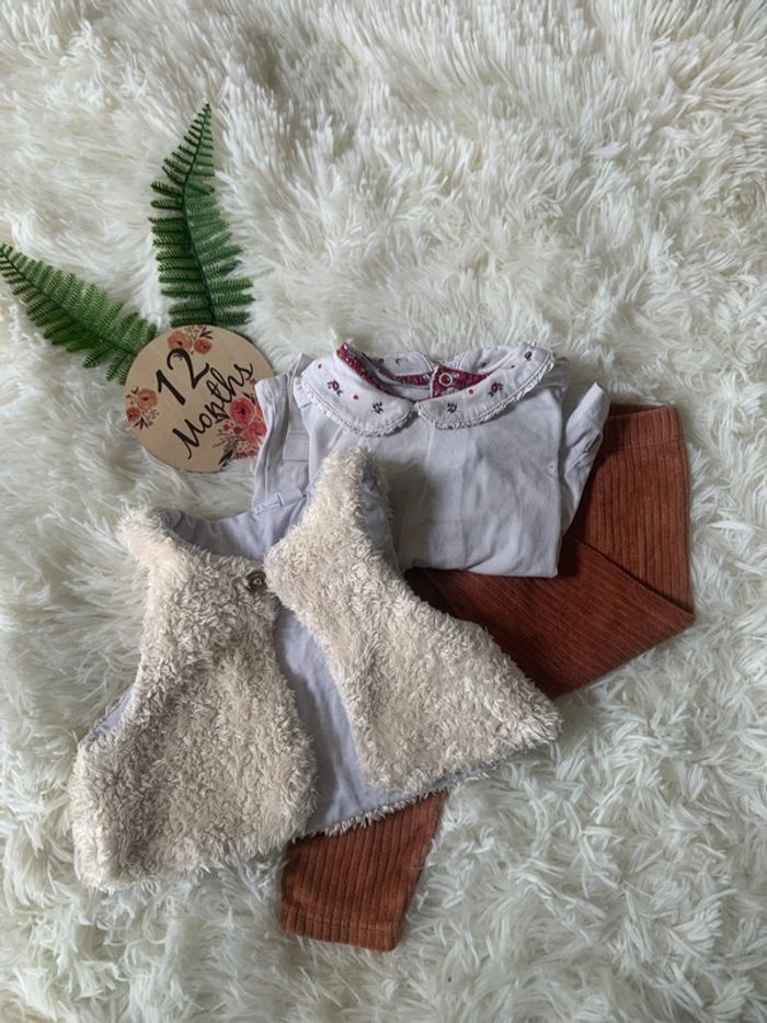 Ensemble Sergent Major 12m fille