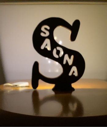 Veilleuse personnalisée