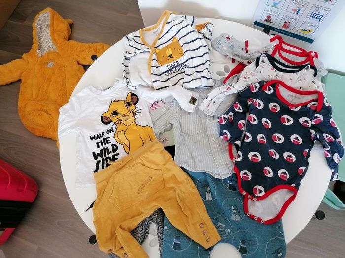 Lot vêtement garçon 9 mois bon état - photo numéro 2