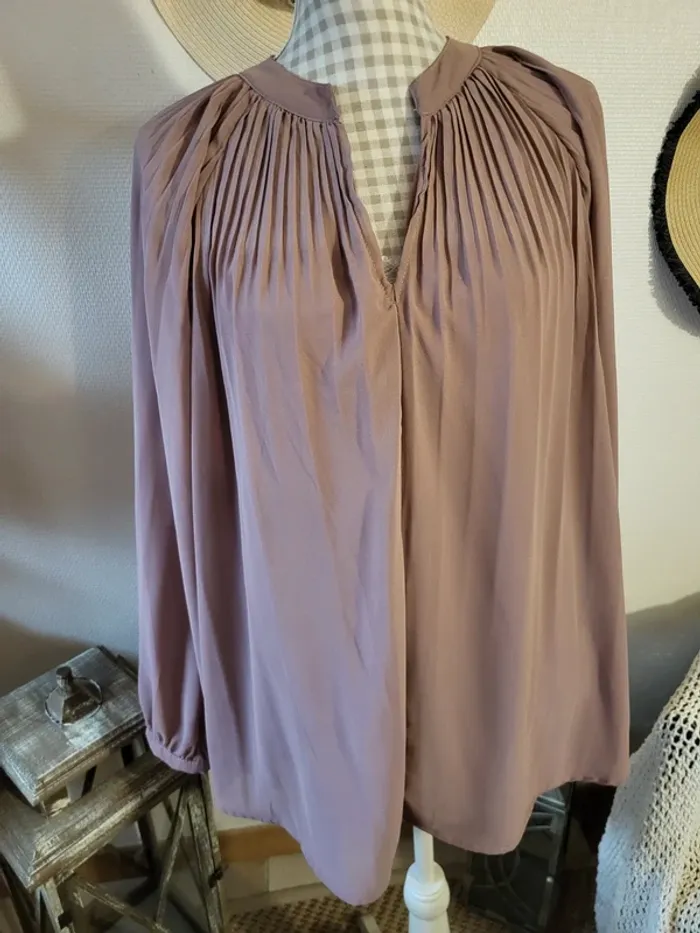 Blouse plissé