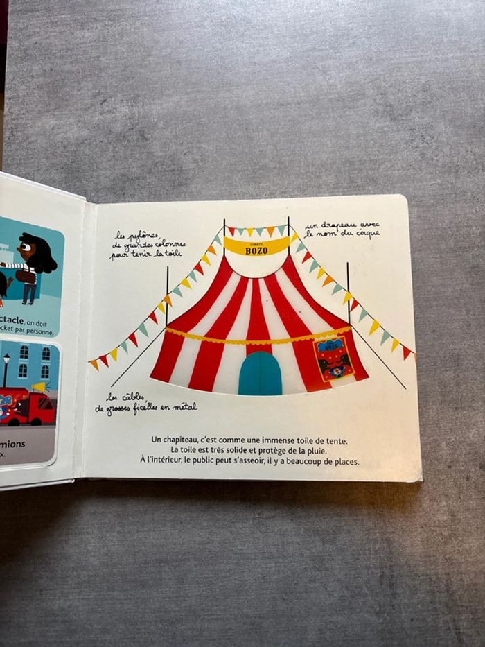 Livre mon cirque à toucher - photo numéro 2