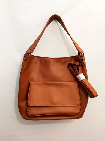 Sac a main bandoulière marron