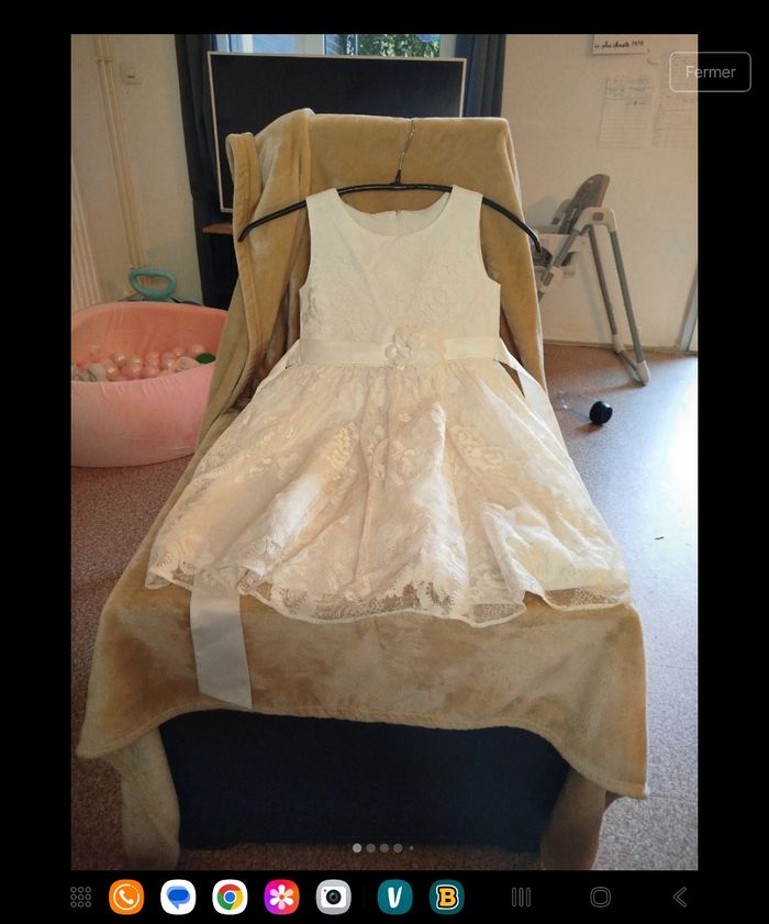 Robe de cérémonie 10 ans