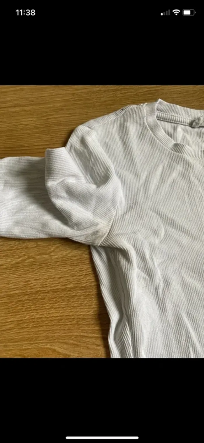t shirt manche longue femme taille S - photo numéro 4