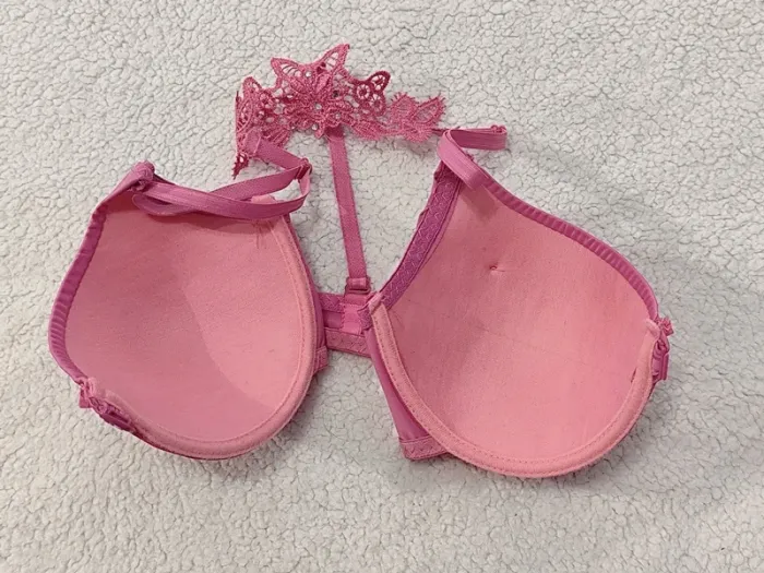 Soutien gorge rose Lili et Zoé 100c neuf - photo numéro 2
