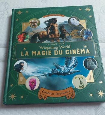 Livre La magie du cinéma Rowling's Wizarding world Harry Potter
