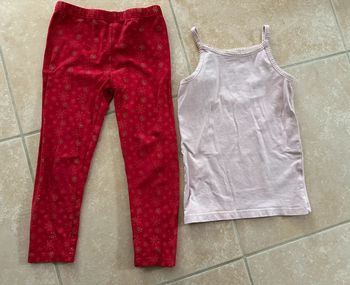 Débardeur et legging fille