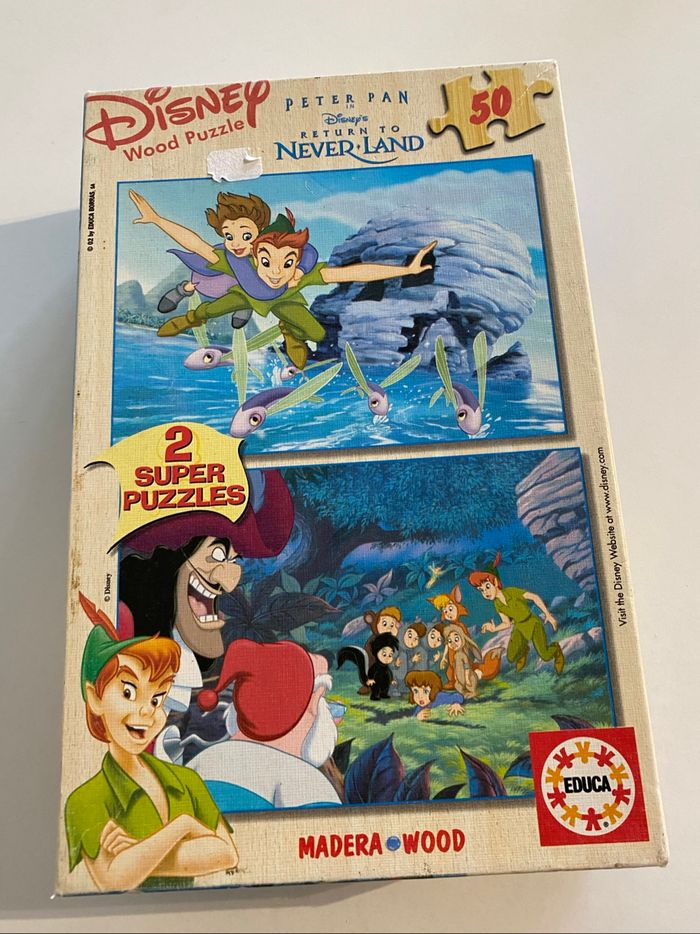 Puzzles Blanche Neige et Peter  Pan - photo numéro 5