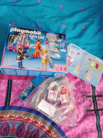 6149 Top modèles avec photographe COMPLET playmobil city life