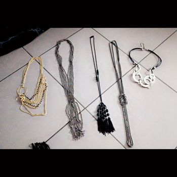 🎀 LOT de 5 colliers