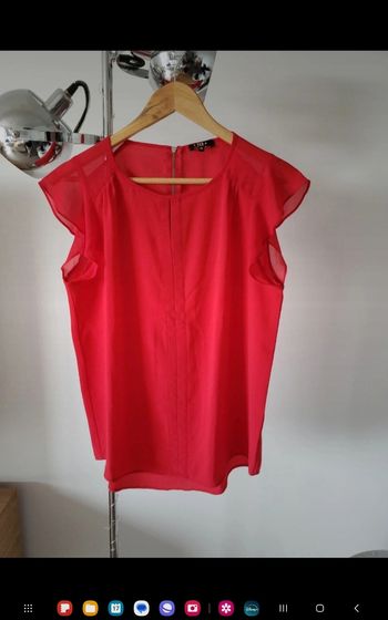 Blouse rouge