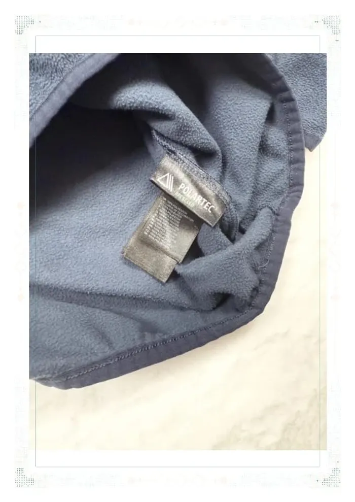 The North Face polaire demi zip bleu marine homme taille S polyester - photo numéro 8