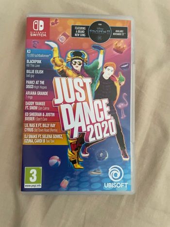 Jeu Nintendo Switch just dance 2020